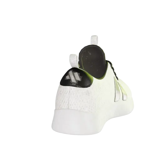 The KS-01 from behind, showing the molded heel counter, the woven pull tab and the padded collar.
